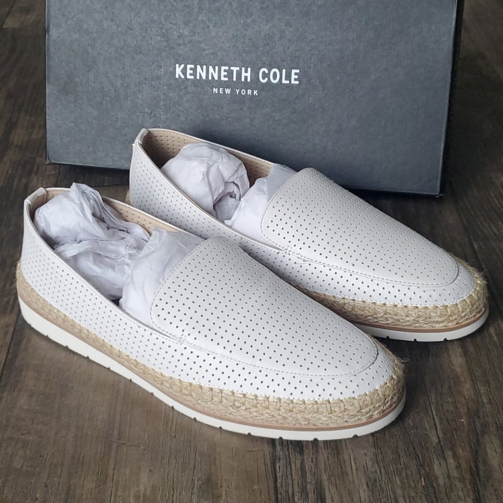 Kenneth Cole Perforated Jaxx Espadrille Loafer - Picture 3 of 7